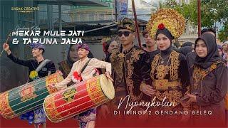 NYONGKOLAN DI IRINGI 2 GENDANG BELEQ | TARUNA JAYA & MEKAR MULE JATI | DI RENSING - SAKRA BARAT