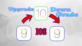 How to install and downgrade IOS 10 to IOS 9 WITHOUT LOSING ANY STUFF