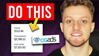 $100/Day OGAds CPA Marketing Method For Beginners (Free & Easy)