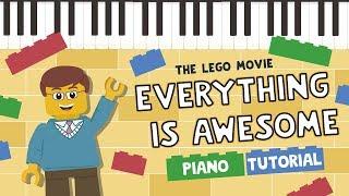 Everything is Awesome - Easy Piano Tutorial - Hoffman Academy