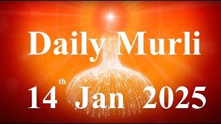 Daily Murli English 14 January 2025|daily English murli|murli in English|English murli today|Murli