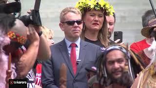 Hīkoi mō Te Tiriti: Māori Queen joins activation