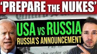 BREAKING: ‘PREPARE THE NUCLEAR WEAPONS’… USA/Russia/NATO Announcement