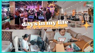 GOING BACK TO ROUTINES   (bowling @ GROUND CONTROL,  unboxing, cook with me + balikbayan box)