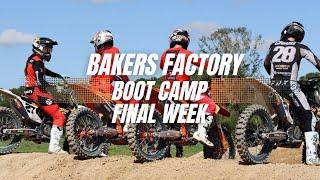 Last day of BOOTCAMP AT BAKERS FACTORY,  A1 RACE WEEK!!