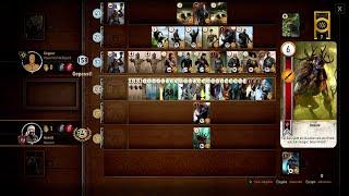 The Witcher 3: Gwent - High Score (Monsters) / 373 points match - 357 points round
