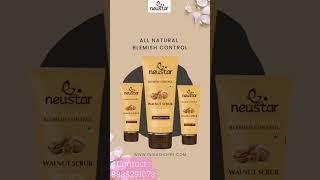 Mi Lifestyle  Neustar WALNUT SCRUB || All Natural Blemish Control || For All Skin Types 