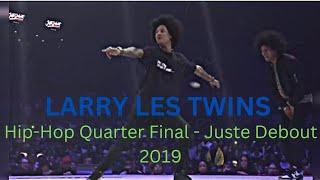 LARRY LES TWINS vs Diablo & Stalamuerte | Hip-Hop Quarter Final - Juste Debout 2019