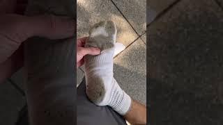 Walking In White Socks - São Paulo, Brazil