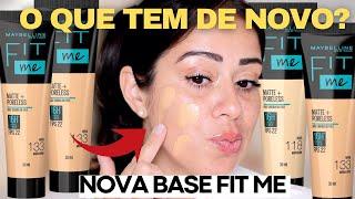 LANÇAMENTO: Base Fit Me Maybelline nova versãoNOVIDADE DE FARMÁCIA