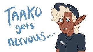 Taako gets nervous || TAZ Animation