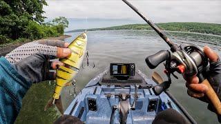 Fishing for Angry smallmouth bass