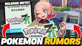 POKEMON NEWS & RUMORS! Legends ZA RELEASE DATE & ANCESTOR THEORIES YOU MISSED!?