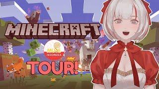 【MINECRAFT】 My FIRST TIME EVER playing this game! @MuseIndonesia #Minecrot server tour collab! ️