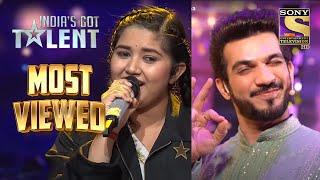 Ishita की Enchanting आवाज़ की लहर छा गई सब पर | India's Got Talent Season 9 | Most Viewed