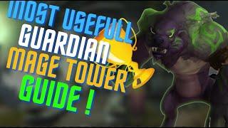 Guardian Mage Tower Most Easy And Insane Guide Do It Now Before It's Nerfed |WoW Dragonflight 10.5