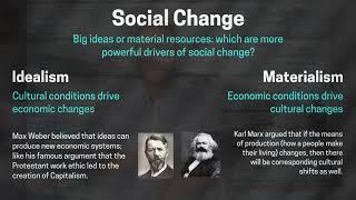 Social Change: Idealism vs Materialism