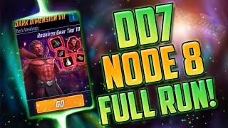 *DARK DIMENSION 7* - Node 8 Playthrough (Cosmic Section) - Marvel Strike Force