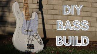DIY Bass Build - How I Built a Custom Jazz Bass at Home