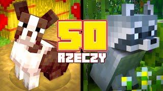 50 RZECZY, które ZOSTANĄ DODANE do MINECRAFTA!