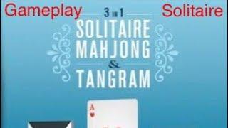 3 in 1 Solitaire, Mahjong, & Tangram (DS) Gameplay Solitaire