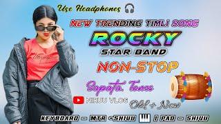 NEW AADIVASHI TRENDING TIMLI SONG | ROCKY STAR BAND 2024 NON-STOP Sapata Tones ️‍🩹