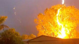 12 Minutes of Extreme Lightning Strikes