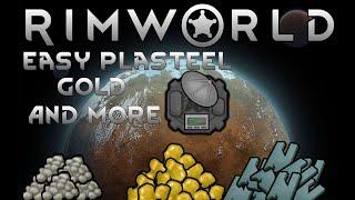 Rimworld Long Range Mineral Scanner Guide - How To Get Plasteel and Gold