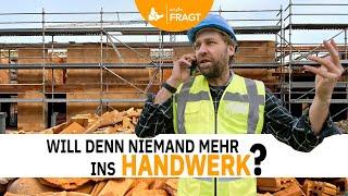 Keinen Bock auf körperliche Arbeit: Stirbt das Handwerk aus? | MDR um 4 | MDR