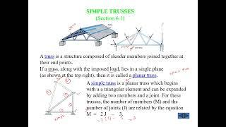 Lecture 9- part 2: Method of Joints طريقة المفاصل