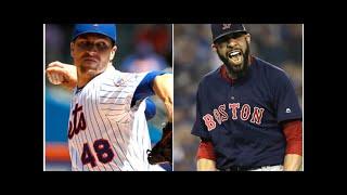 Jacob deGrom and David Price honored by NY baseball writers