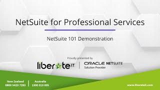 Oracle NetSuite - NetSuite for Professional Services 101 Demonstration | February 2023