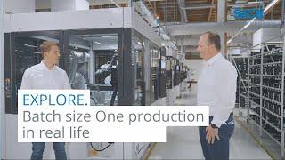 Explore - 2021: Batch Size One production in real life