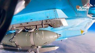 Terrifying !! Russian Su-34 deliver strikes at enemy's stronghold