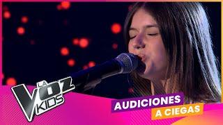 Luana Fuentes canta "Love me like you do" | Audiciones a ciegas | La Voz Kids Uruguay 2023