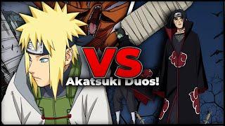 Minato vs Each Akatsuki Duo In Obito’s Place!