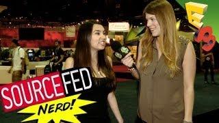 Tara Long and Trisha Hershberger from SourceFed Nerd Talk Video Games at E3 2013