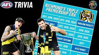 Every Premiership Player from Richmond's Flag Run (AFL Trivia)