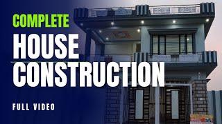 Complete House Construction Step by Step | 8 Month of Work || House Construction in Dehradun