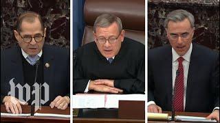 Nadler and Cipollone went off on each other. Then Chief Justice Roberts admonished both.