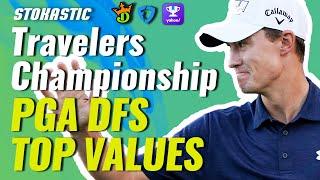 2022 Travelers Championship Top 5 PGA DFS Value Picks | DraftKings & FanDuel Fantasy Golf Picks