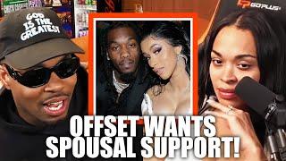 Offset Pushes For Spousal Support From Cardi B!
