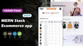 MERN Stack Ecommerce Website MongoDB, Express, React, Node.js Tailwind - CRUD App with Admin Panel