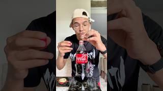 Experimento com Cocacola e Mentos #funny #shorts