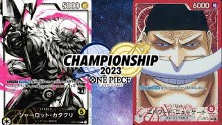 One Piece Card Game Asia Preliminary FINALS: Charlotte Katakuri vs Edward Newgate