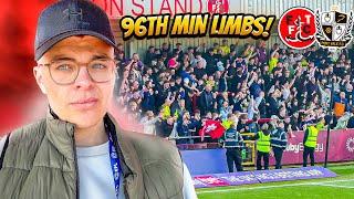 PORT VALE LIMBS IN 90+6 MINUTE HEARTACHE! | FLEETWOOD 1-1 PORT VALE VLOG