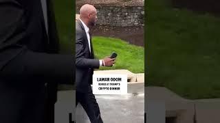 Lamar Odom Attends Trumps Crypto Dinner!