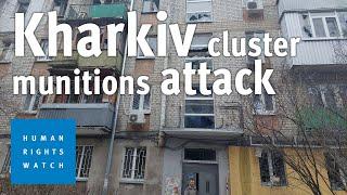 Cluster munitions hit residential neighborhoods in Kharkiv #Shorts