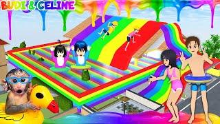 Full Movie - Yuta Mio Buat Kolam Renang Slime Rainbow JumboBaby Budi Celine Bayi Monyet Ajak Renang