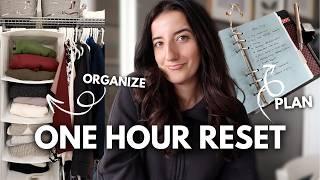 RESET YOUR LIFE in ONE HOUR (it actually works) 